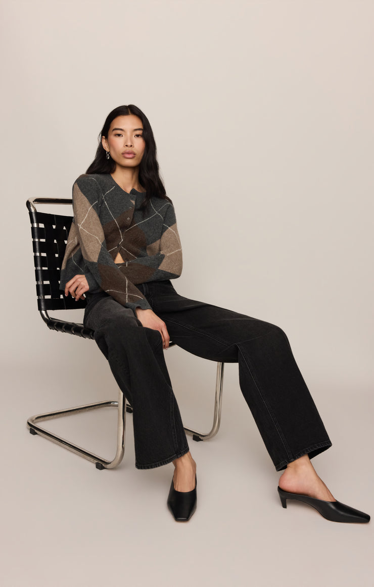 Medina Argyle Cardigan