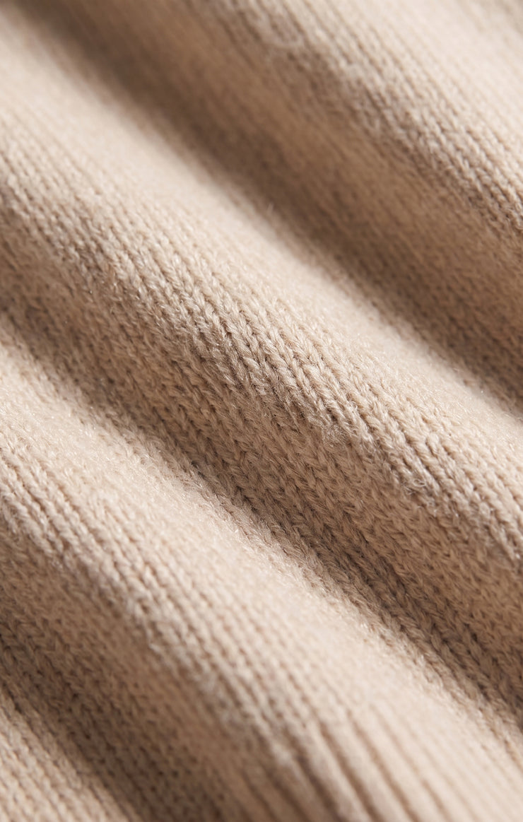 Sweaters Cloud Spun V-Neck Sweater Frosted Pearl