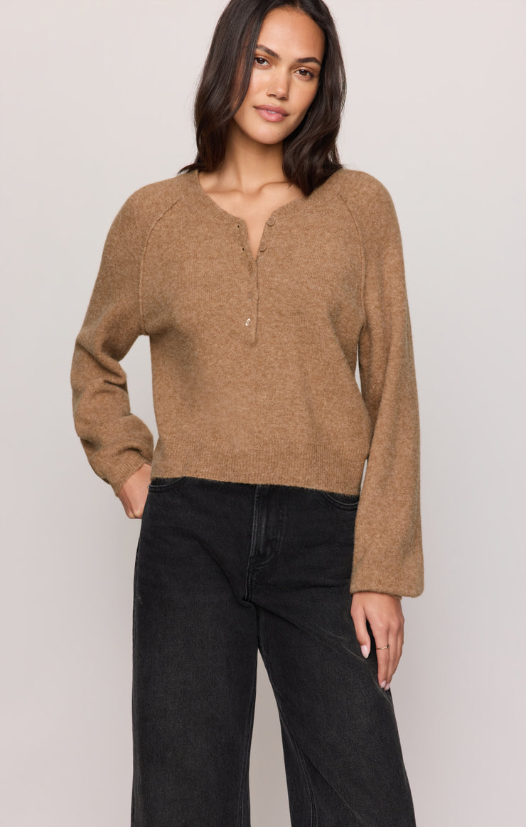 Sweaters Westmont Henley Sweater Golden Caramel