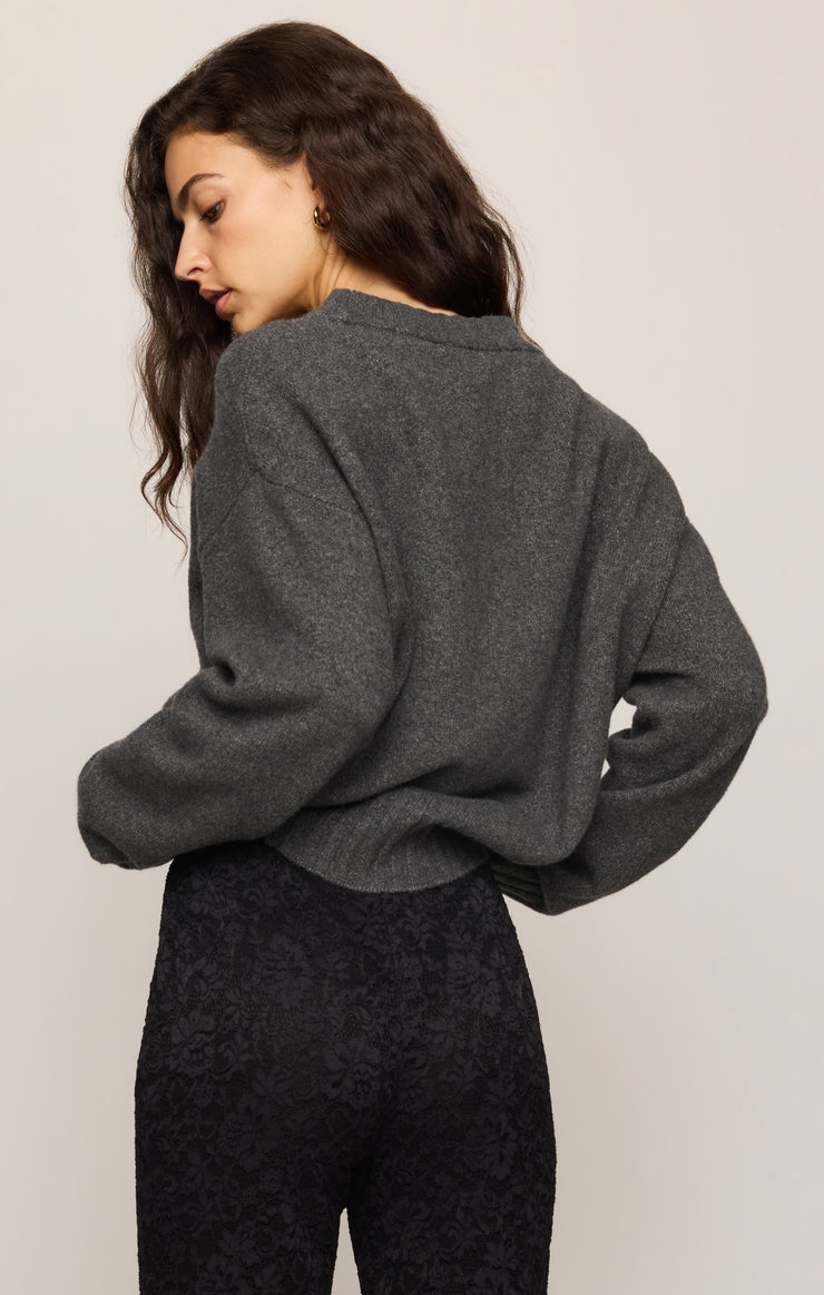 Sweaters Eastwell Pullover Sweater Charcoal Heather