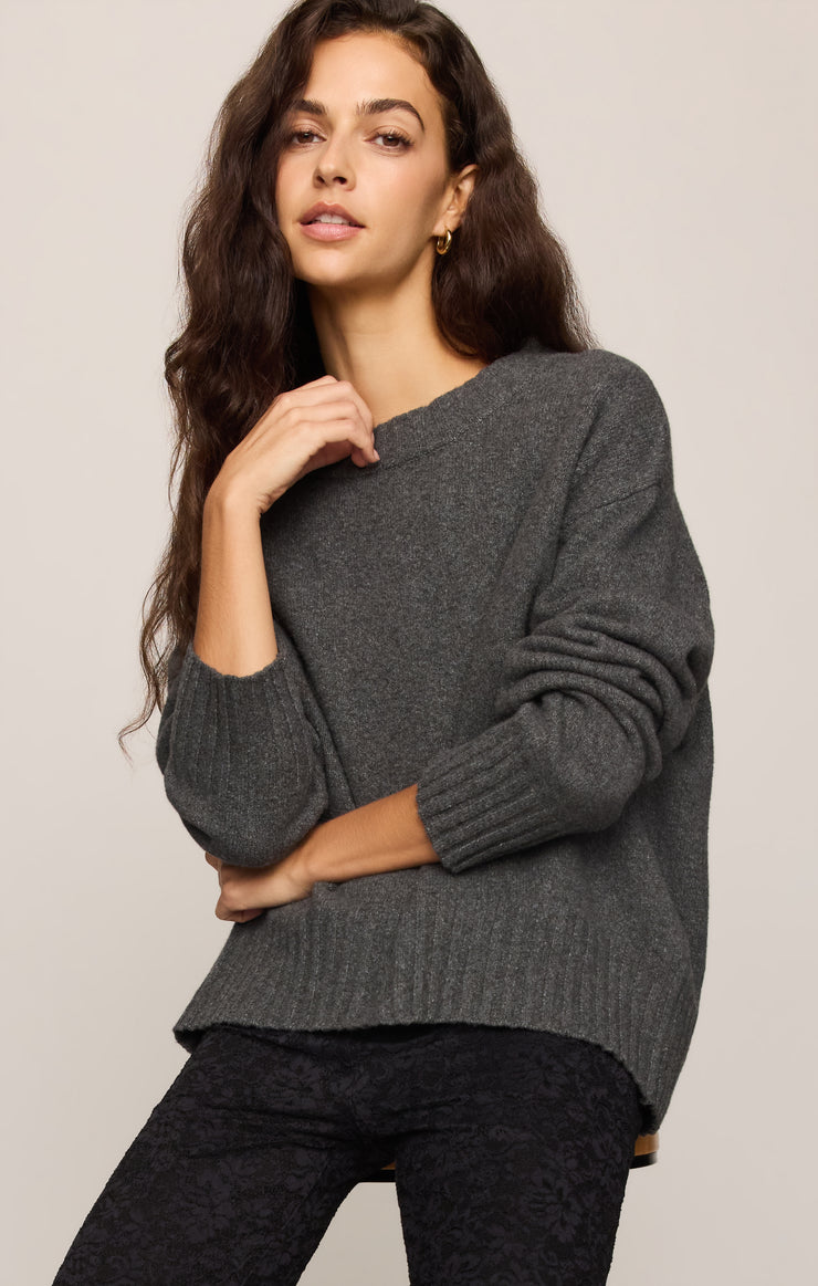 Sweaters Eastwell Pullover Sweater Charcoal Heather