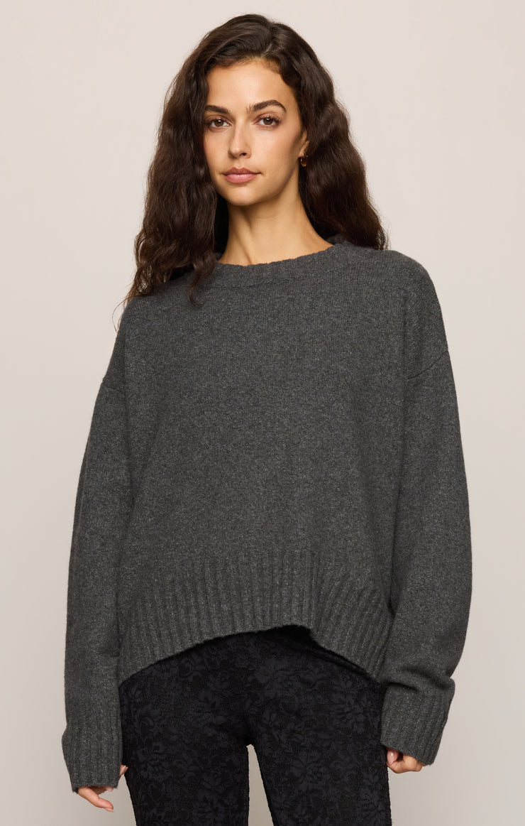 Sweaters Eastwell Pullover Sweater Charcoal Heather