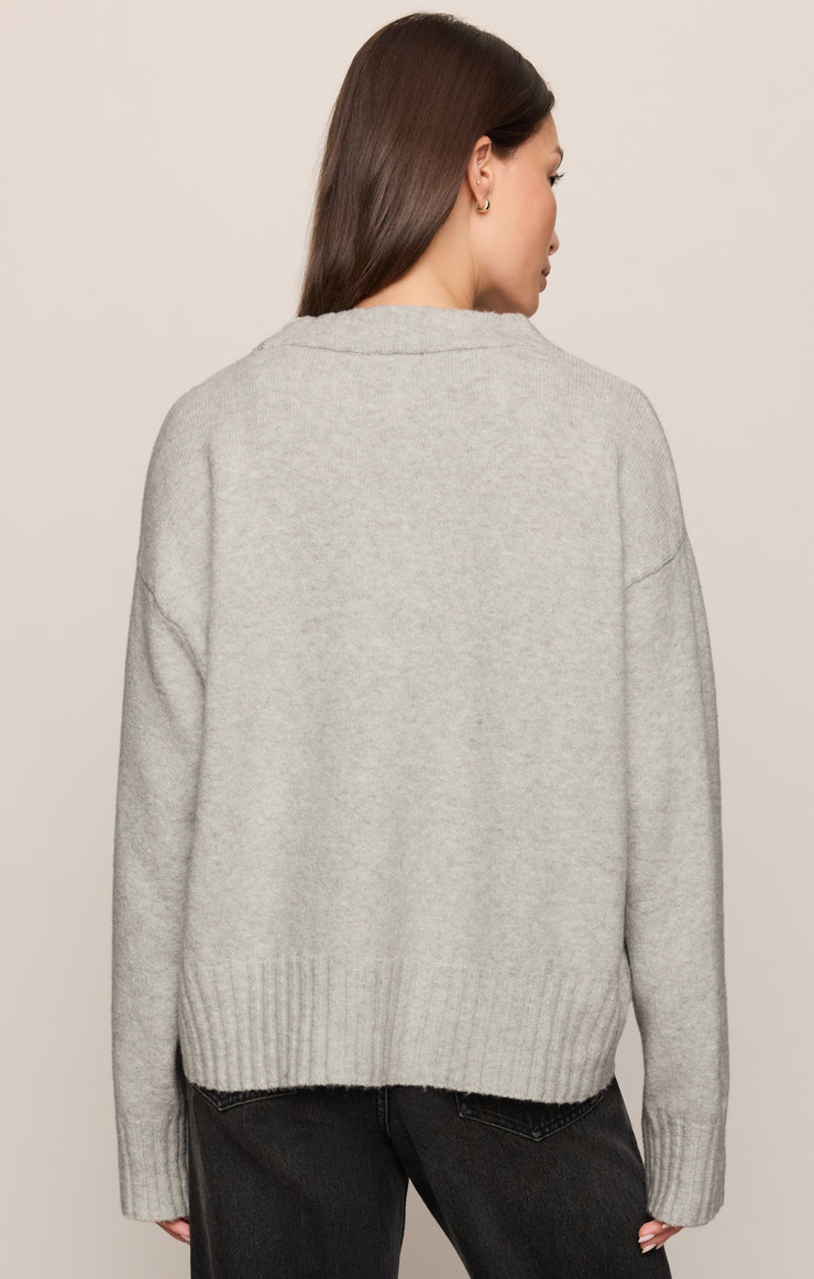 Sweaters Eastwell Pullover Sweater Feather Grey