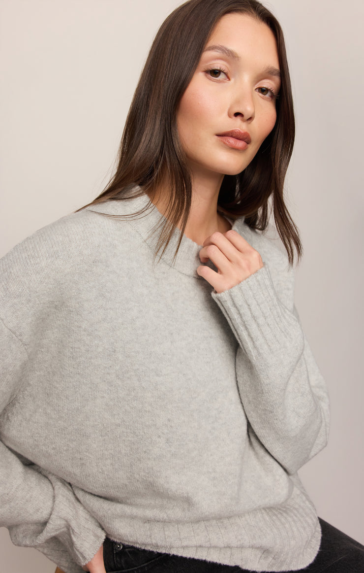 Sweaters Eastwell Pullover Sweater Feather Grey