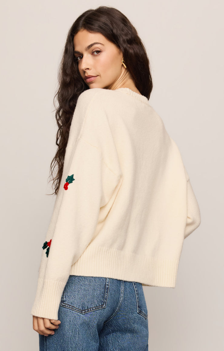 Sweaters Holly Berry Sweater Sandstone