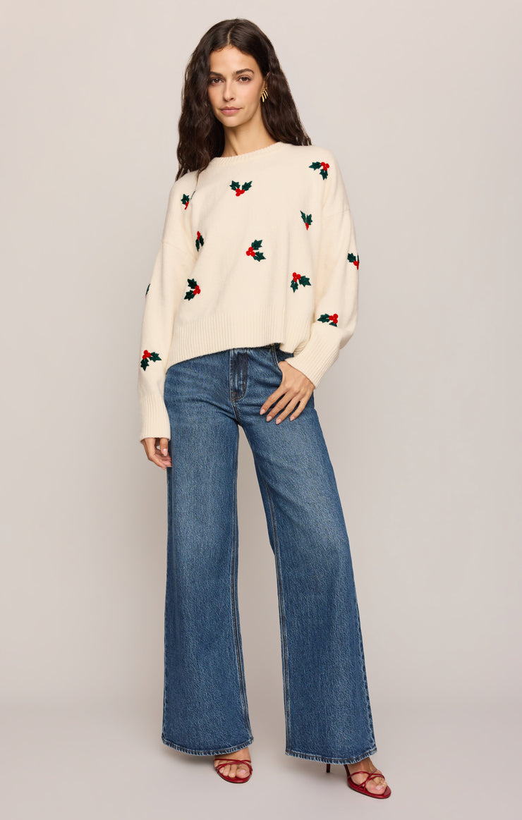 Sweaters Holly Berry Sweater Sandstone