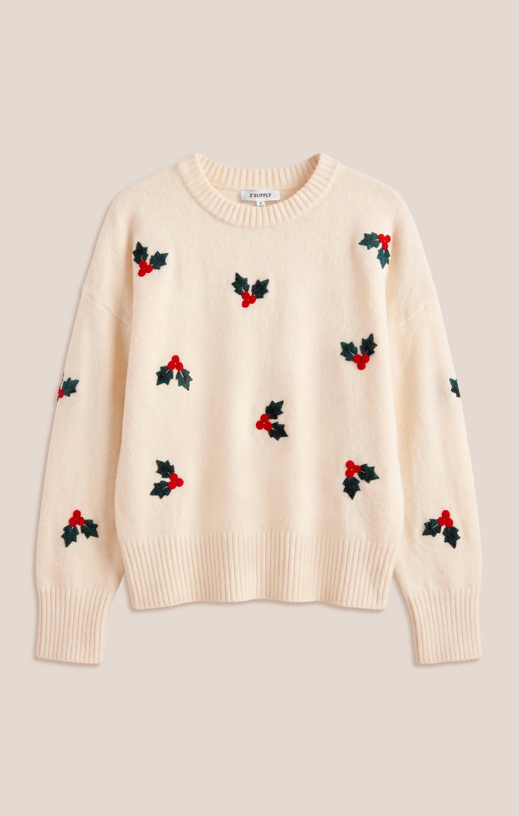 Sweaters Holly Berry Sweater Sandstone