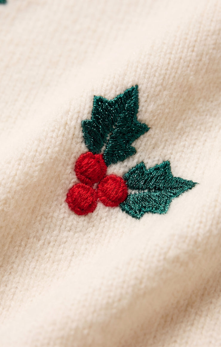 Sweaters Holly Berry Sweater Sandstone