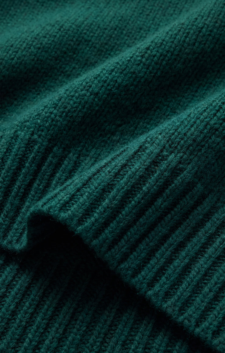 Sweaters Cloud Spun Curved Hem Sweater Velvet Green