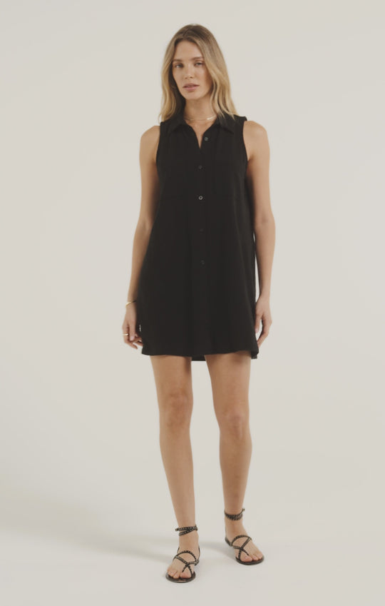 New Light Textured Mini Dress