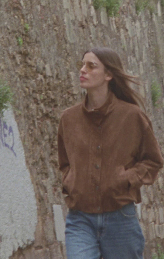 Saddle Suede