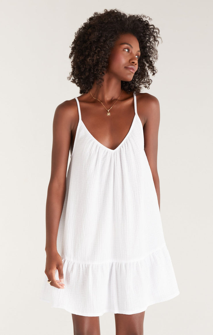 Dresses Amalia Gauze Mini Dress White