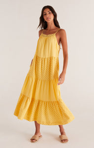 DressesDalilah Eyelet Midi Dress Maze