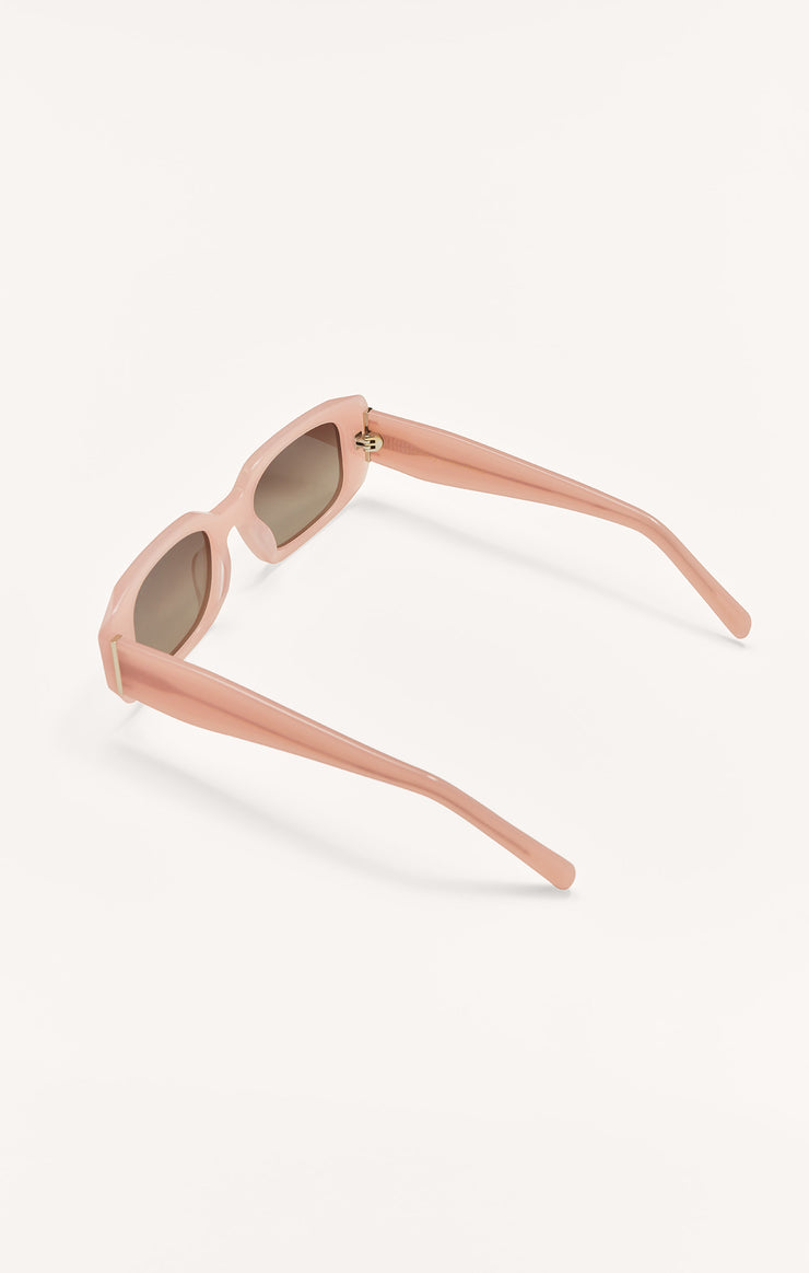 Accessories - Sunglasses Off Duty Polarized Sunglasses Blush Pink - Gradient