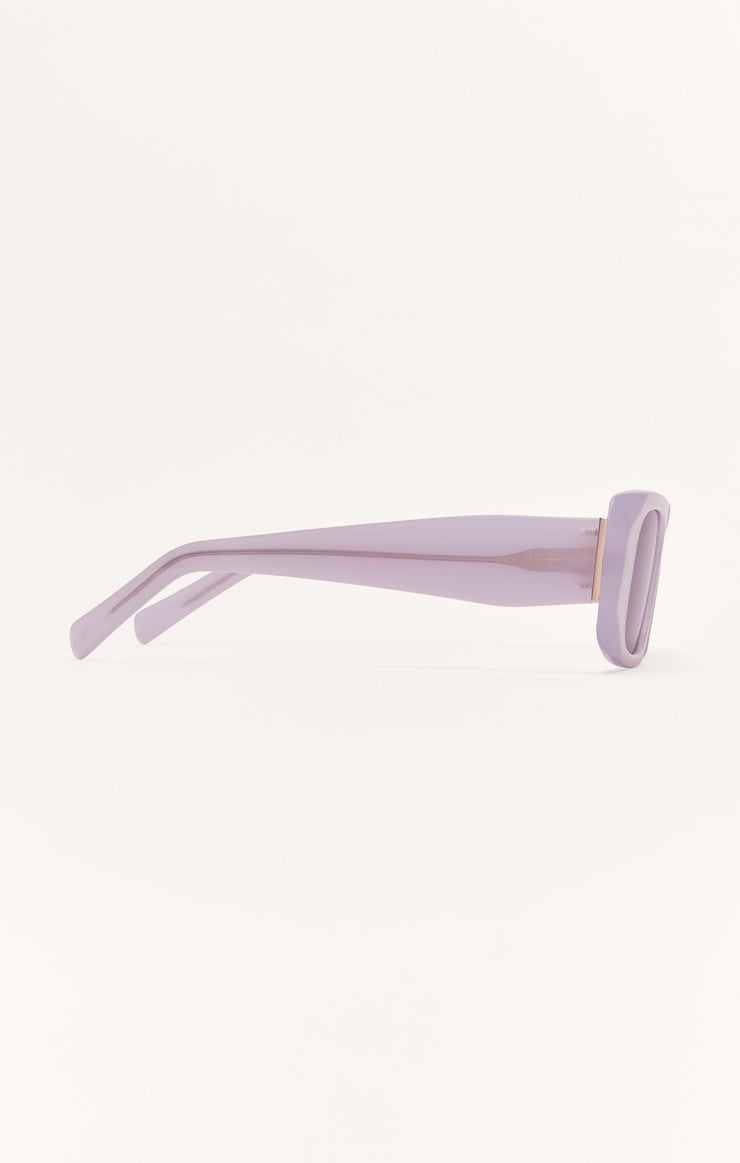 Accessories - Sunglasses Off Duty Polarized Sunglasses Lavender - Grey