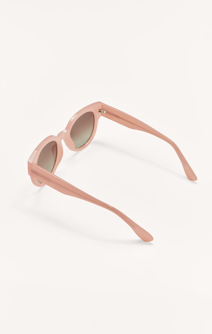 Accessories - Sunglasses Lunch Date Polarized Sunglasses Blush Pink - Gradient