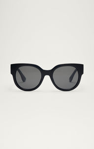 Accessories - SunglassesLunch Date Sunglasses Polished Black - Grey