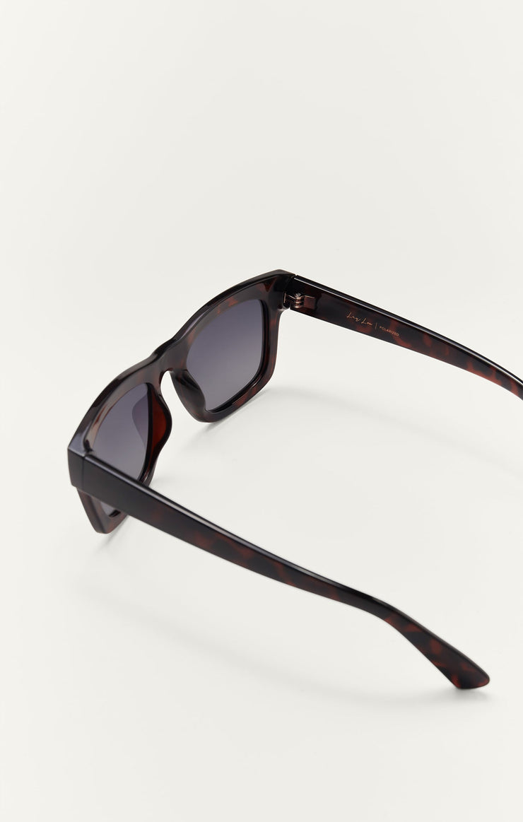 Accessories - Sunglasses Lay Low Sunglasses Brown Tortoise - Gradient
