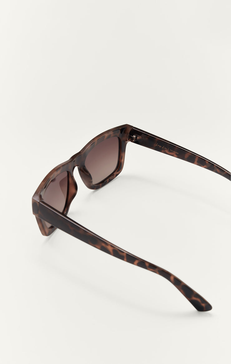 Accessories - Sunglasses Lay Low Sunglasses White Leopard - Gradient