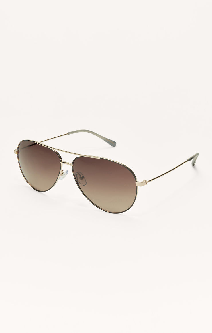 Accessories - Sunglasses Driver Polarized Sunglasses Black Gold - Gradient