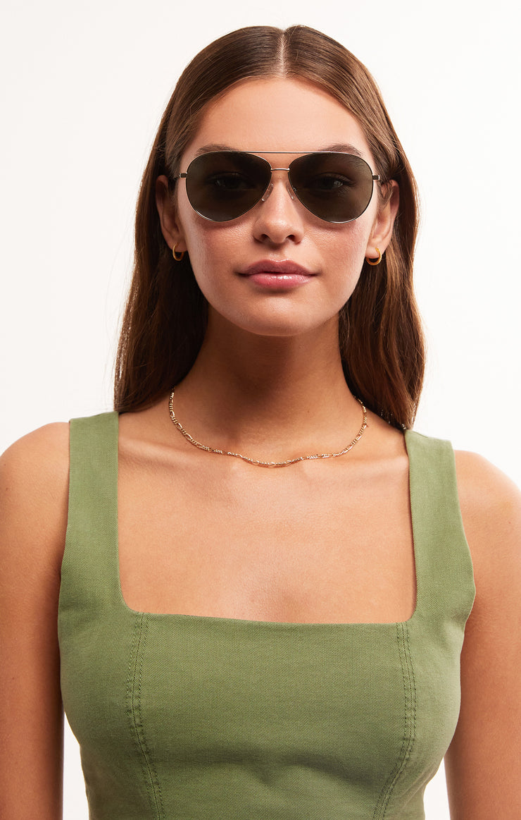 Accessories - Sunglasses Driver Polarized Sunglasses Gold - Grey