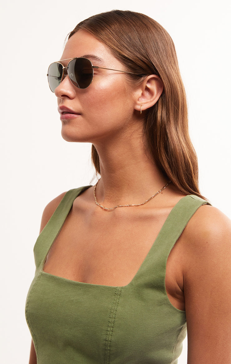 Accessories - Sunglasses Driver Sunglasses Gold - Grey