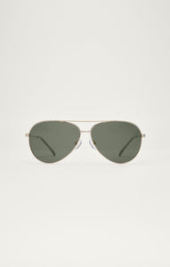 Accessories - SunglassesDriver Sunglasses Gold - Grey