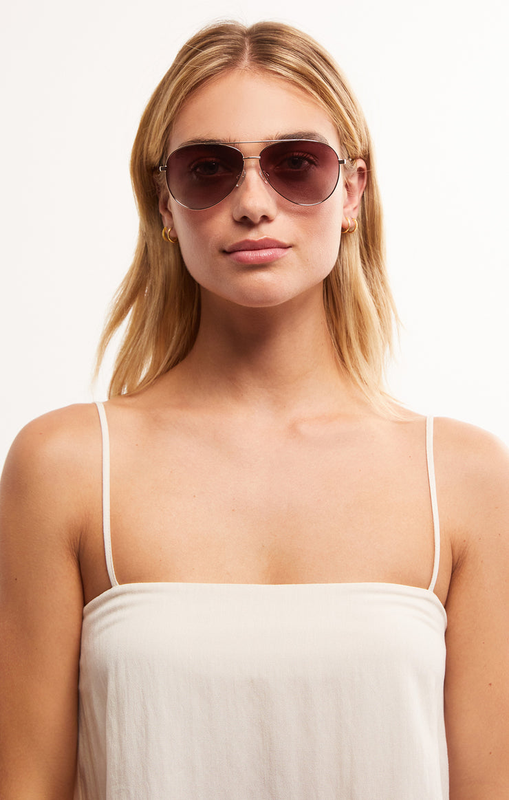 Accessories - Sunglasses Driver Polarized Sunglasses Rose Gold - Gradient