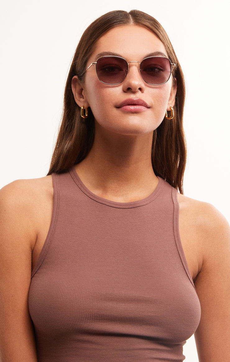 Accessories - Sunglasses Vacay Sunglasses Rose Gold - Gradient