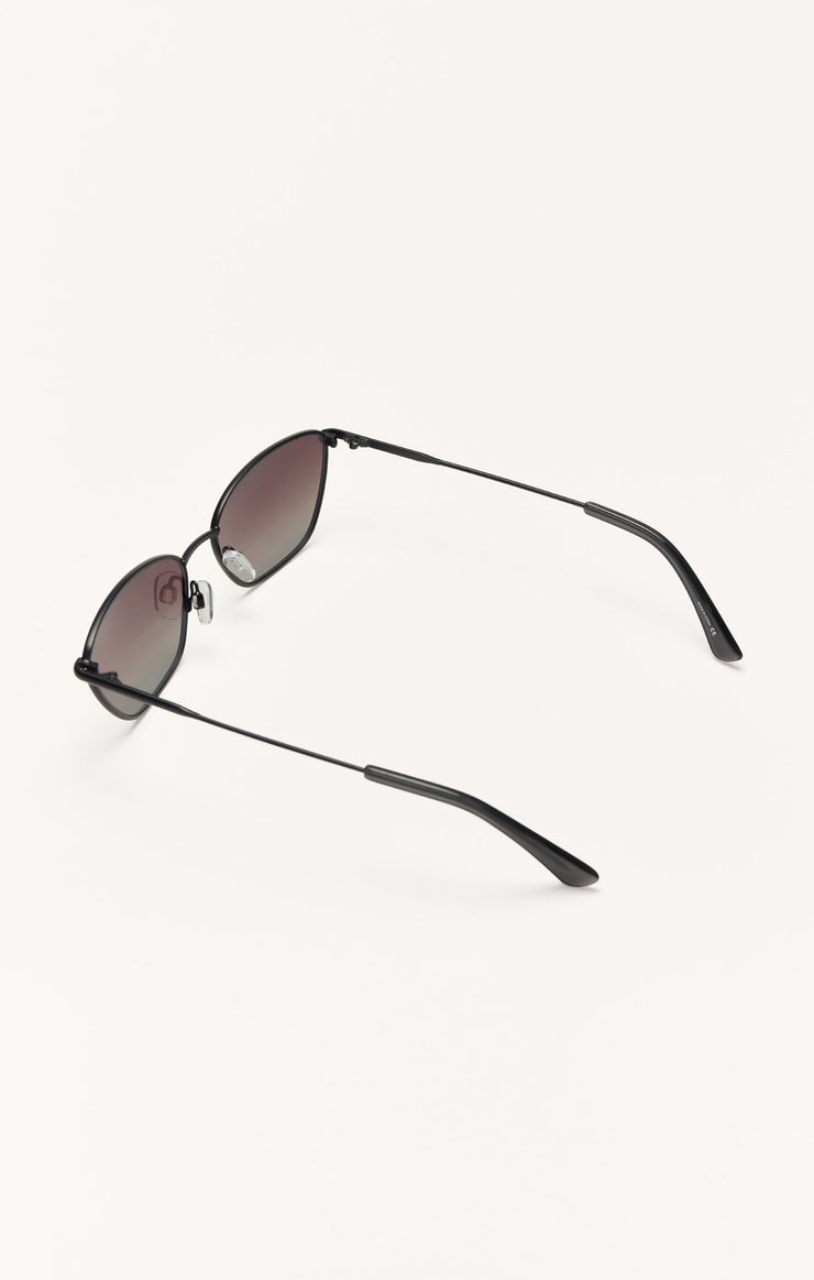 Accessories - Sunglasses Catwalk Polarized Sunglasses Polished Black - Gradient
