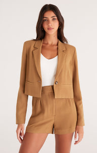 JacketsDana Airy Cropped Blazer Otter