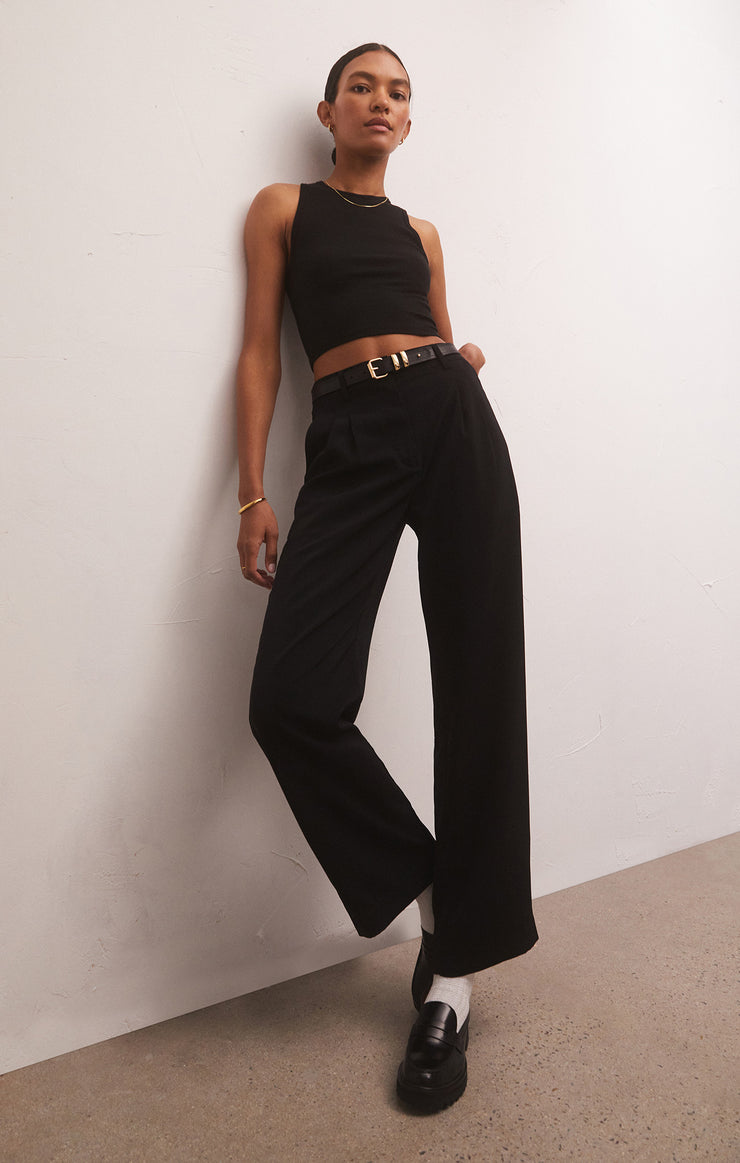 Pants Lucy Twill Pant Black