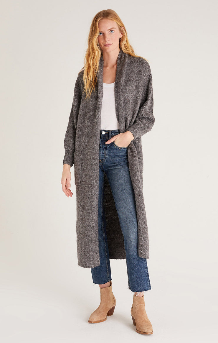 Sweaters Audrey Duster Charcoal Heather