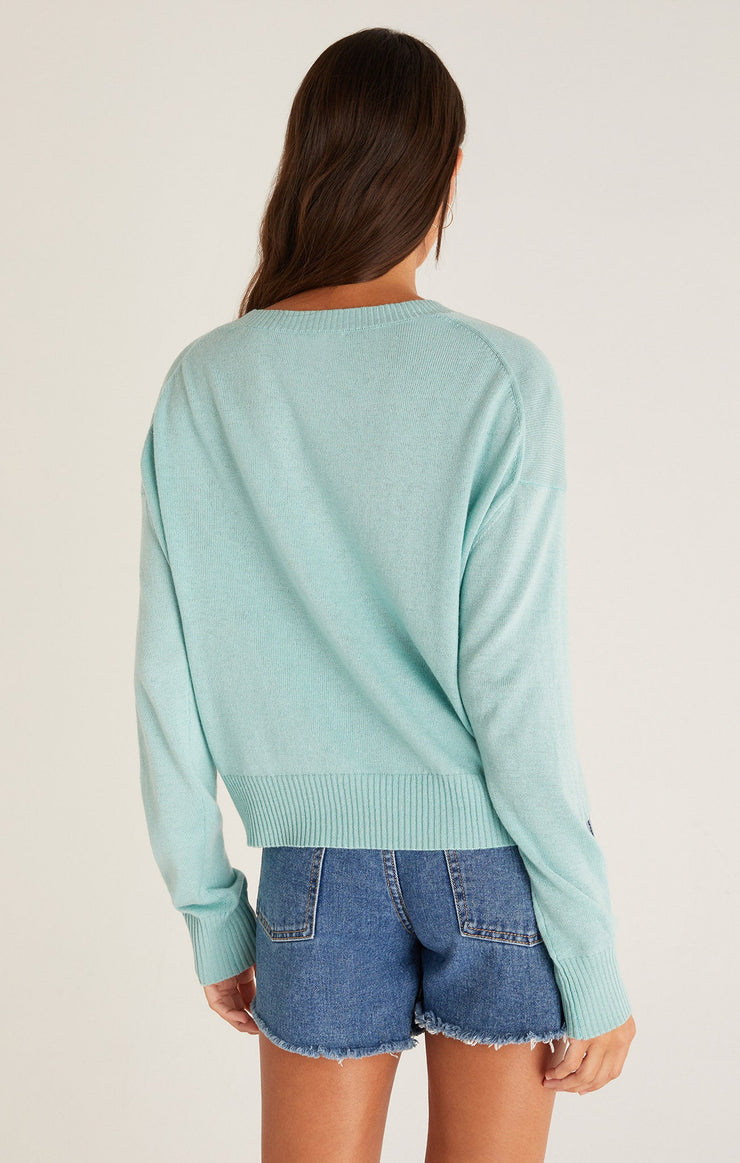 Sweaters Vacay Sweater Oasis Blue